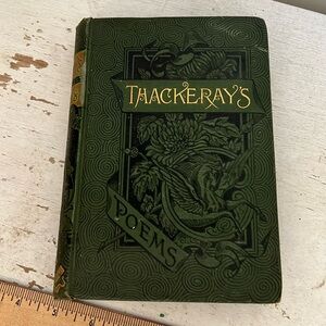 1884 Thackery’s Poems book Belford & Clarke published